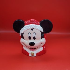 Vintage Enesco Disney Mickey Mouse Christmas Napkin Holder